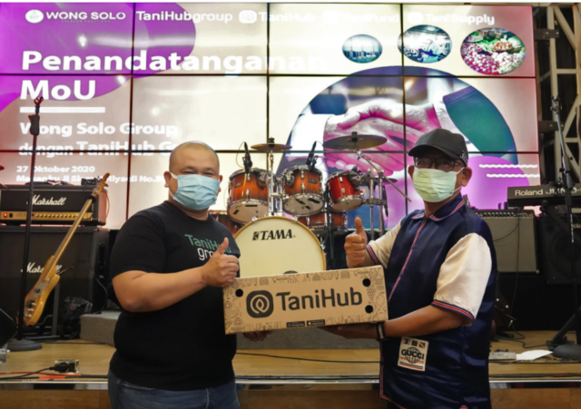 TaniHub Kolaborasi dengan Wong Solo Group